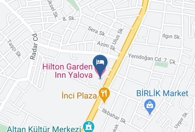 Yalova Fevzi Cakmak - Hilton Garden Inn Yalova Maps