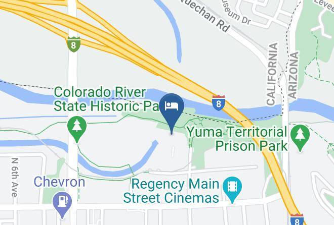 Yuma - Hilton Garden Inn Yuma Pivot Point Maps