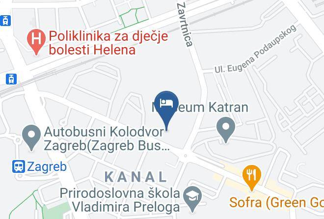 Zagreb - Hilton Garden Inn Zagreb Radnicka Maps