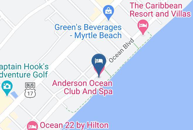 Horry - Hilton Grand Vacations At Anderson Ocean Club Maps