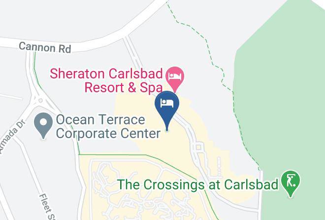 San Diego - Hilton Grand Vacations At Marbrisa Maps