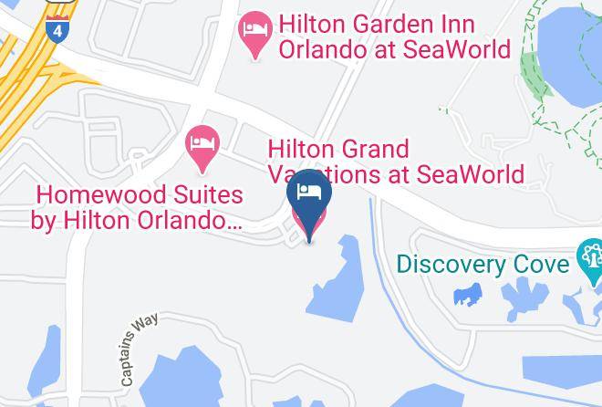 Orange - Hilton Grand Vacations Club Seaworld Orlando Maps