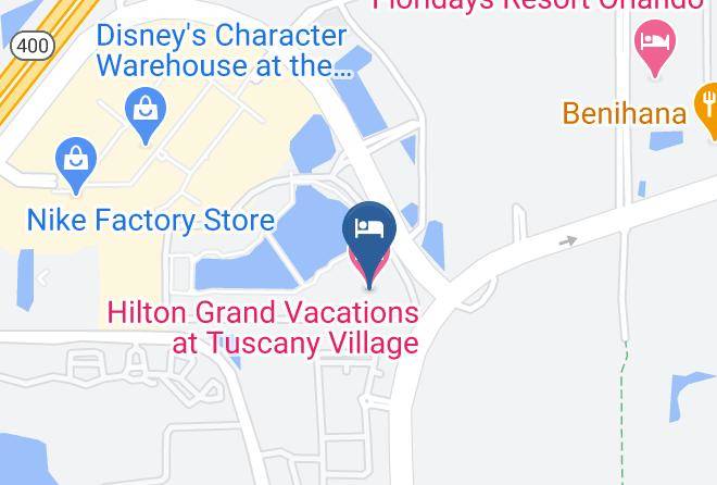 Orange - Hilton Grand Vacations At Tuscany Village Maps