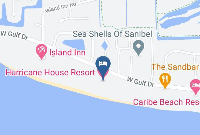 Hurricane House Resort Map