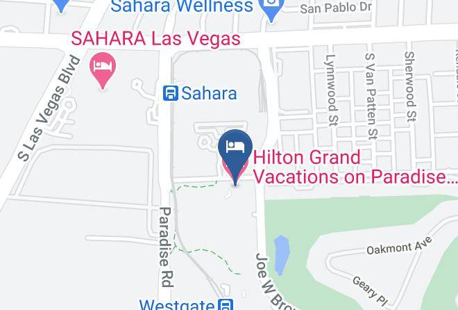 Clark - Hilton Grand Vacations Club Paradise Las Vegas Maps