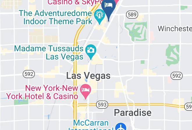 Clark - Hilton Grand Vacations On The Las Vegas Strip Maps