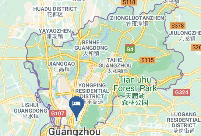 Guangzhou - Wanfu Hilton Hotels & Resorts Maps