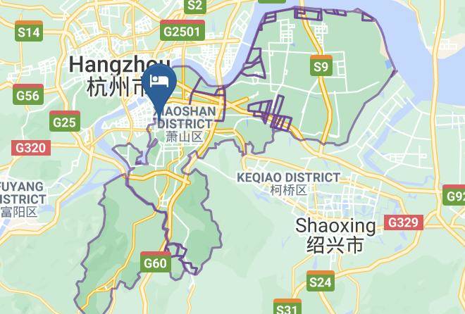 Hangzhou - Hilton Hangzhou Xiaoshan Maps