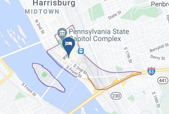 Dauphin - Hilton Harrisburg Maps