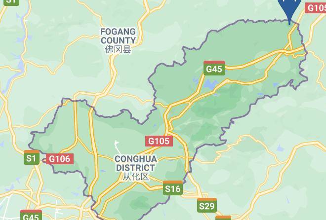 Hilton Huizhou Longmen Resort Map