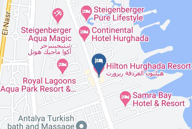 Hurghada - Hilton Hurghada Resort Maps