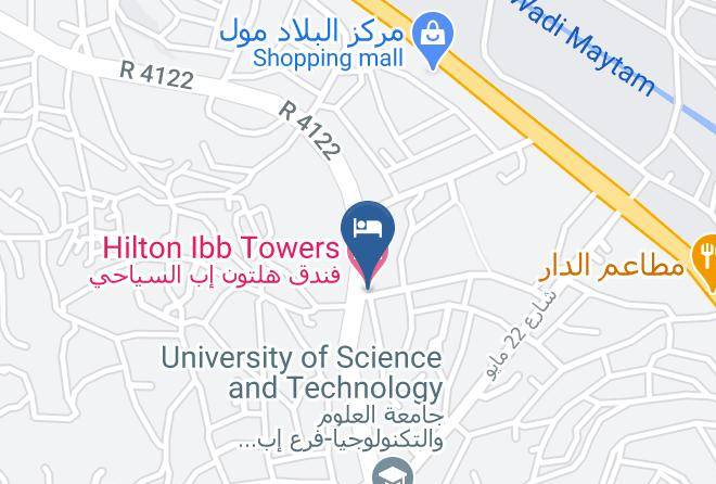 Ibb - Hilton Ibb Towers Hotel Maps