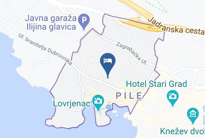 Hilton Imperial Dubrovnik Map
