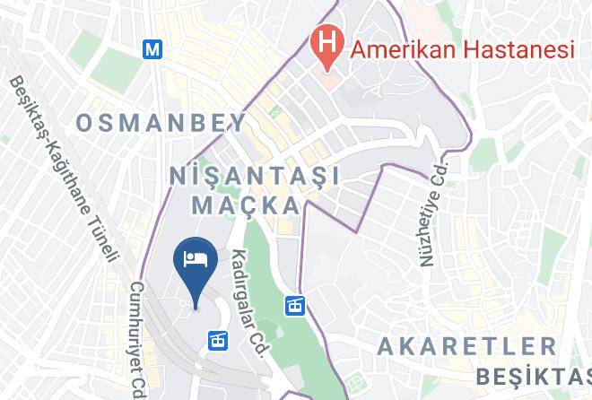 Sisli - Hilton Istanbul Bosphorus Maps