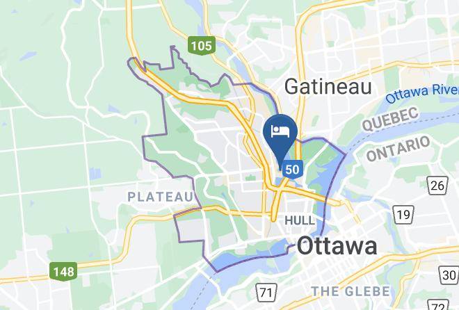 Gatineau - Hilton Lac Leamy Maps