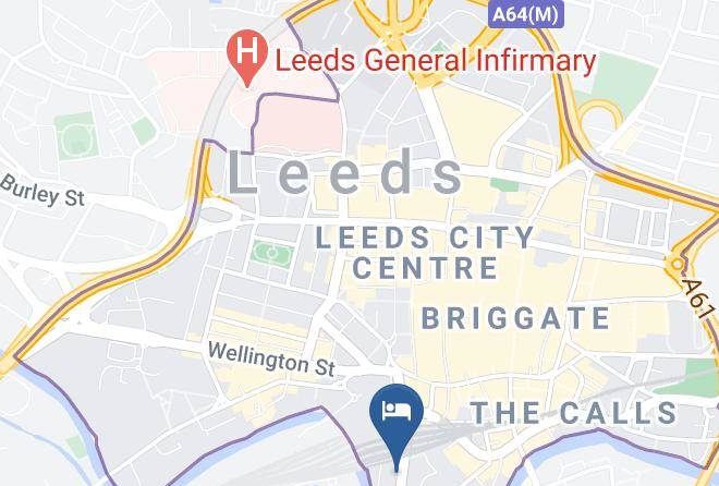 Leeds - Hilton Leeds City Maps