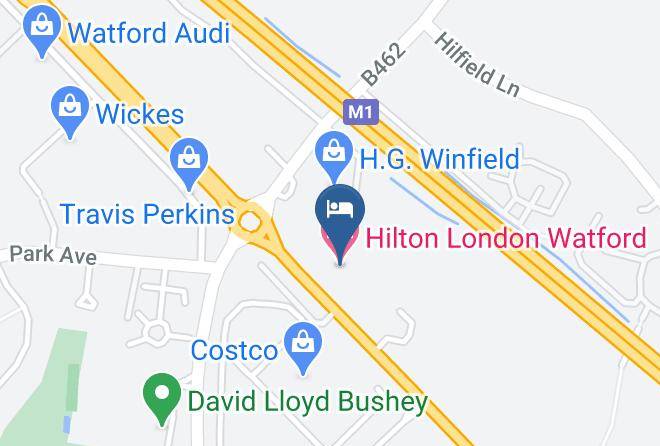 Herts - Hilton London Watford Maps