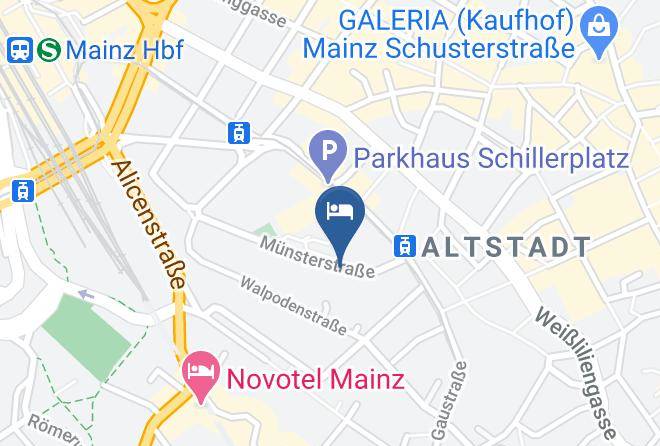 Mainz - Hilton Mainz City Maps