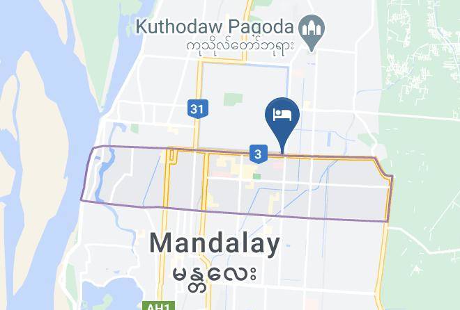 Chanayetharzan - Hilton Mandalay Maps