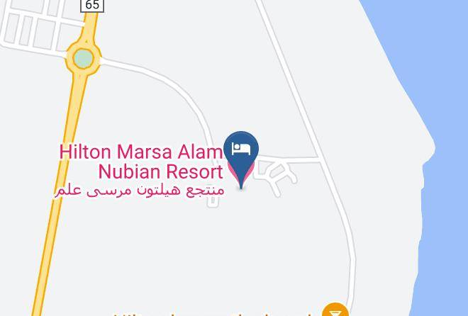 Hilton Marsa Alam Nubian Resort Map