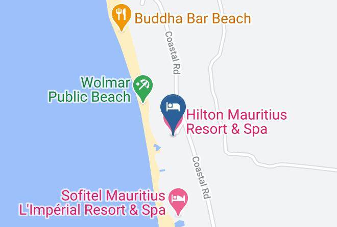 Flic En Flac - Hilton Mauritius Resort & Spa Maps