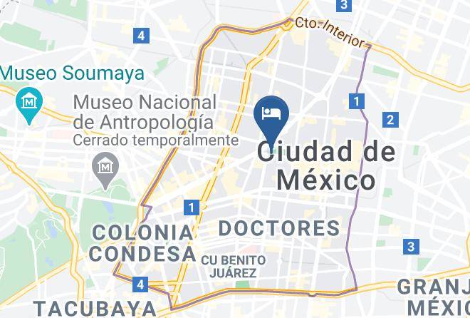 Cuauhtemoc - Hilton Mexico City Reforma Maps