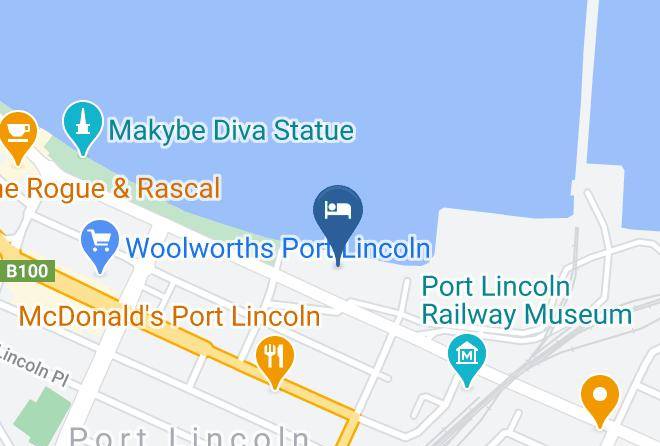 Port Lincoln - Hilton Motel Maps