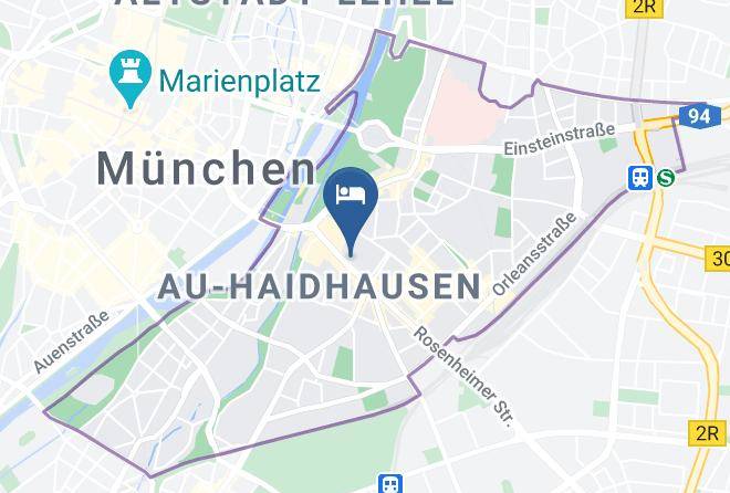 Munich District - Hilton Munchen City Maps