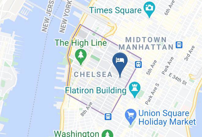 New York - Hilton New York Fashion District Maps
