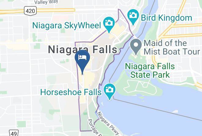 Niagara - Hilton Niagara Falls Fallsview Hotel & Suites Maps