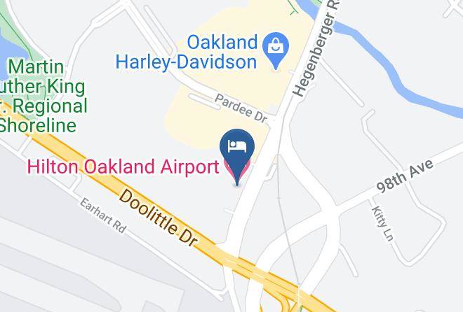Alameda - Hilton Oakland Airport Maps