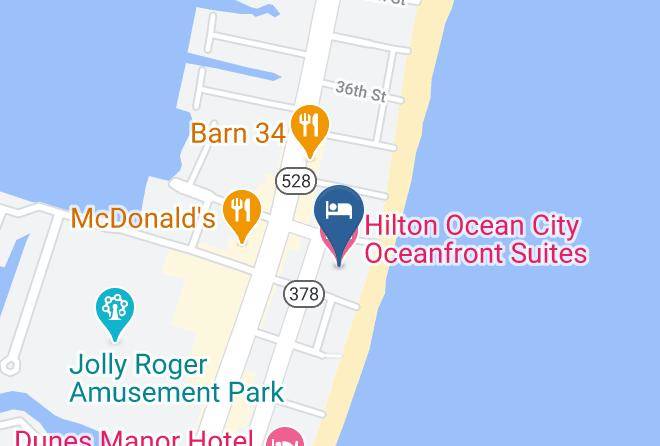 Worcester - Hilton Ocean City Oceanfront Suites Maps