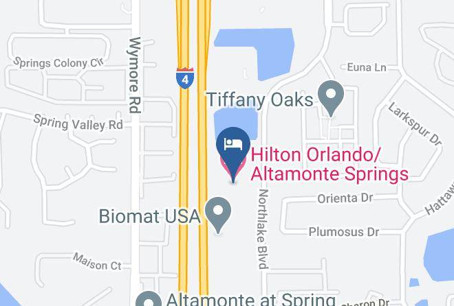 Seminole - Hilton Orlando Altamonte Springs Maps