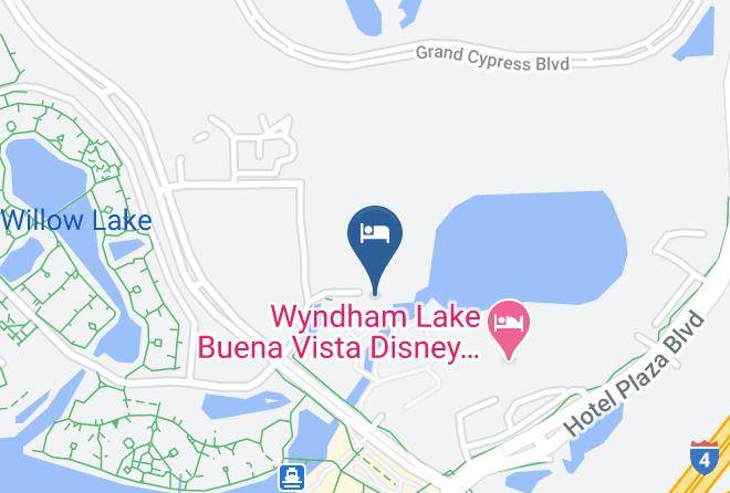 Hilton Orlando Buena Vista Palace Disney Springs Area Map