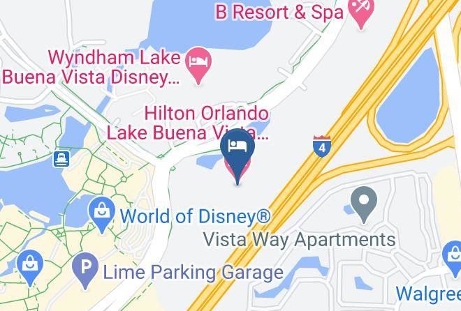 Orange - Hilton Orlando Lake Buena Vista Disney Springs Area Maps