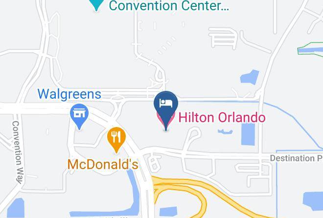 Orange - Hilton Orlando Maps