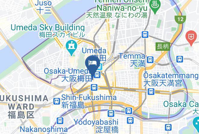 Osaka City Kita Ward - Hilton Osaka Maps