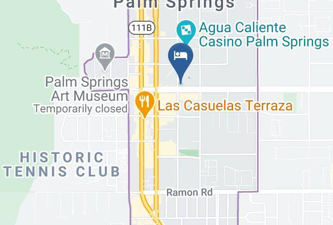 Riverside - Hilton Palm Springs Maps