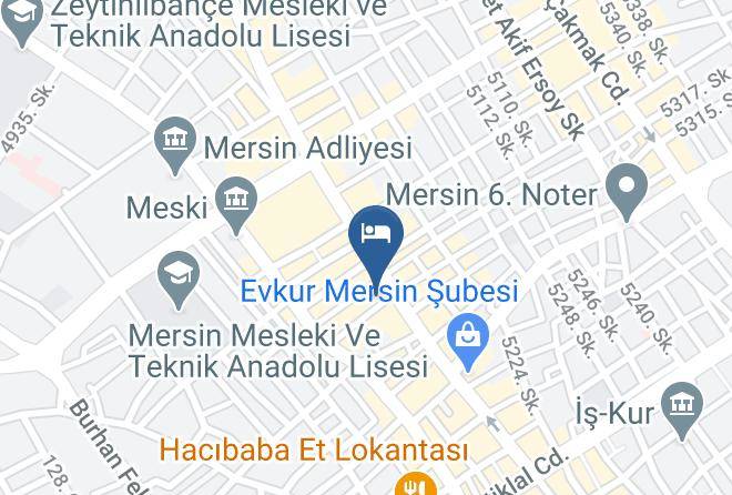 Akdeniz - Hilton Pansiyon Maps