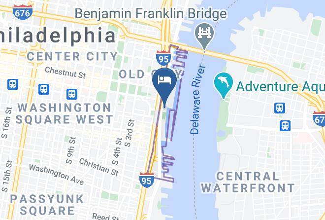 Philadelphia - Hilton Philadelphia At Penn's Landing Maps