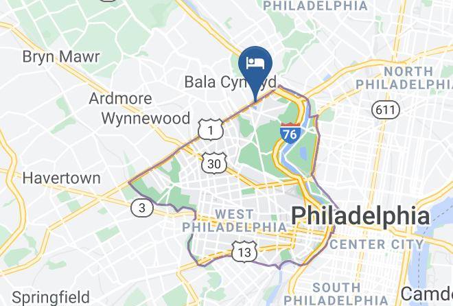 Philadelphia - Homewood Suites By Hilton Philadelphia City Avenue Maps