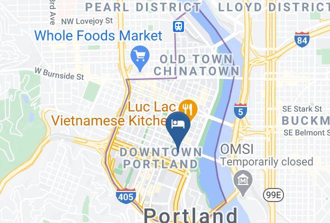 Multnomah - The Porter Portland Curio Collection By Hilton Maps