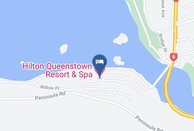 Queenstown Lakes - Hilton Queenstown Resort & Spa Maps