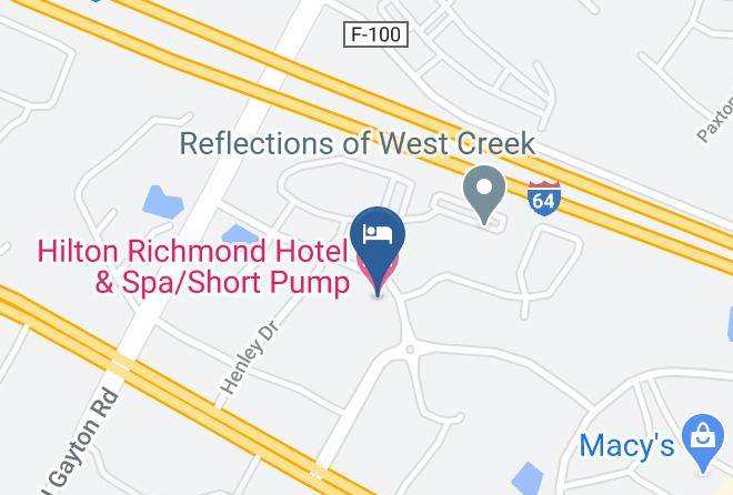 Henrico - Hilton Richmond Hotel & Spa Short Pump Maps