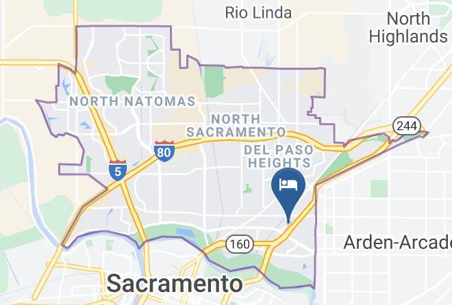 Sacramento - Hilton Sacramento Arden West Maps
