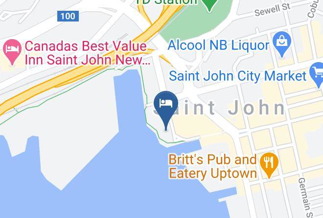 Saint John - Hilton Saint John Maps