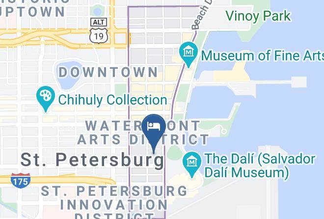 Pinellas - Hilton St Petersburg Bayfront Maps