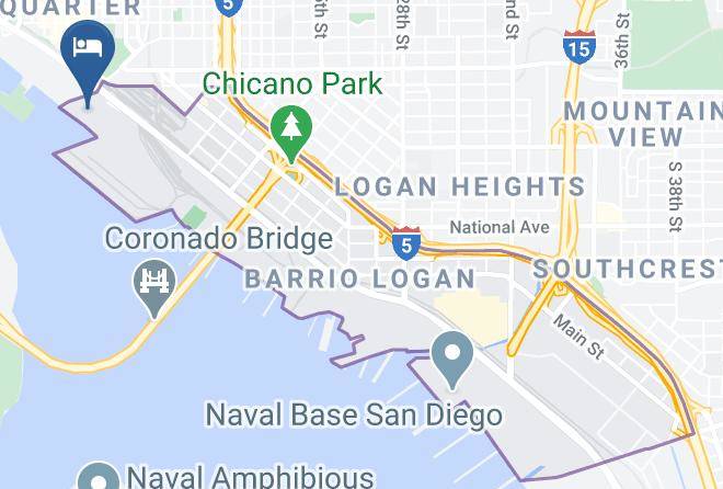 San Diego - Hilton San Diego Bayfront Maps