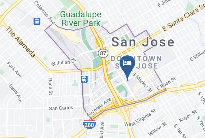 Santa Clara - Hilton San Jose Maps