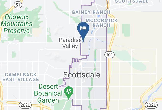 Maricopa - Hilton Scottsdale Resort & Villas Maps